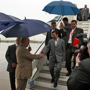 استقبال از احمدی نژاد در ایتالیا